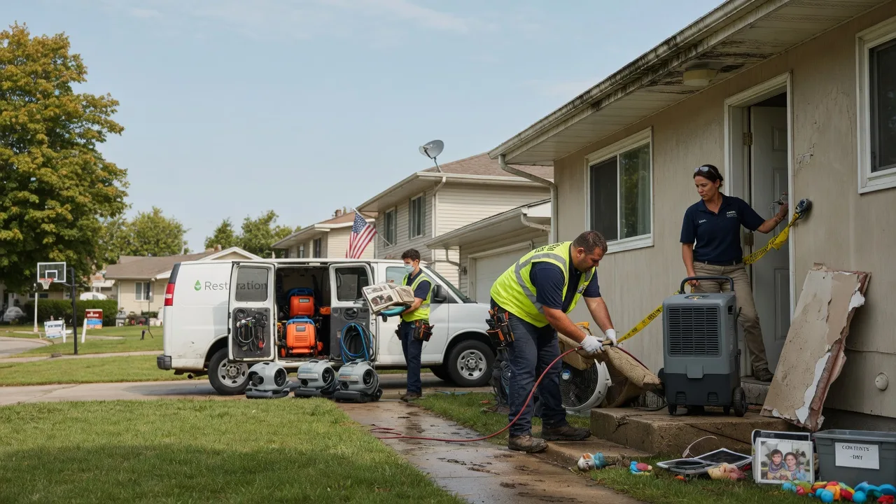 Water Damage Restoration in Gove, KS near me